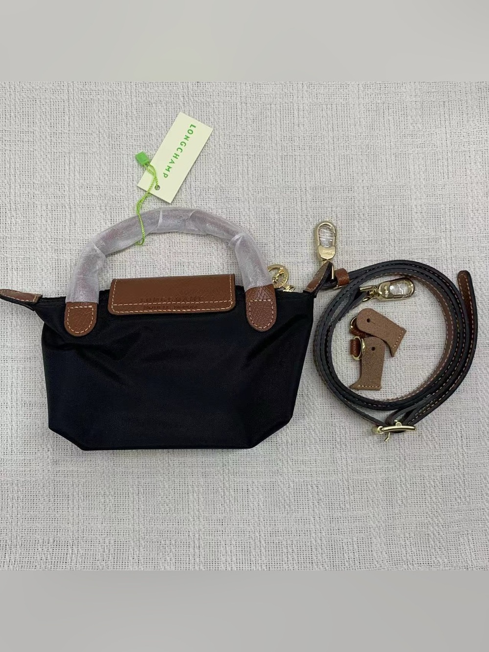 Longchamp Black Mini Crossbody Bag - Picture 2 of 5